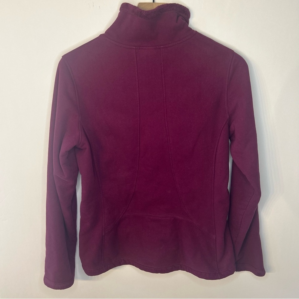 The North Face Women’s Purple and Pink Morninglory Fleece Jacket, Size Medium - Picture 8 of 11